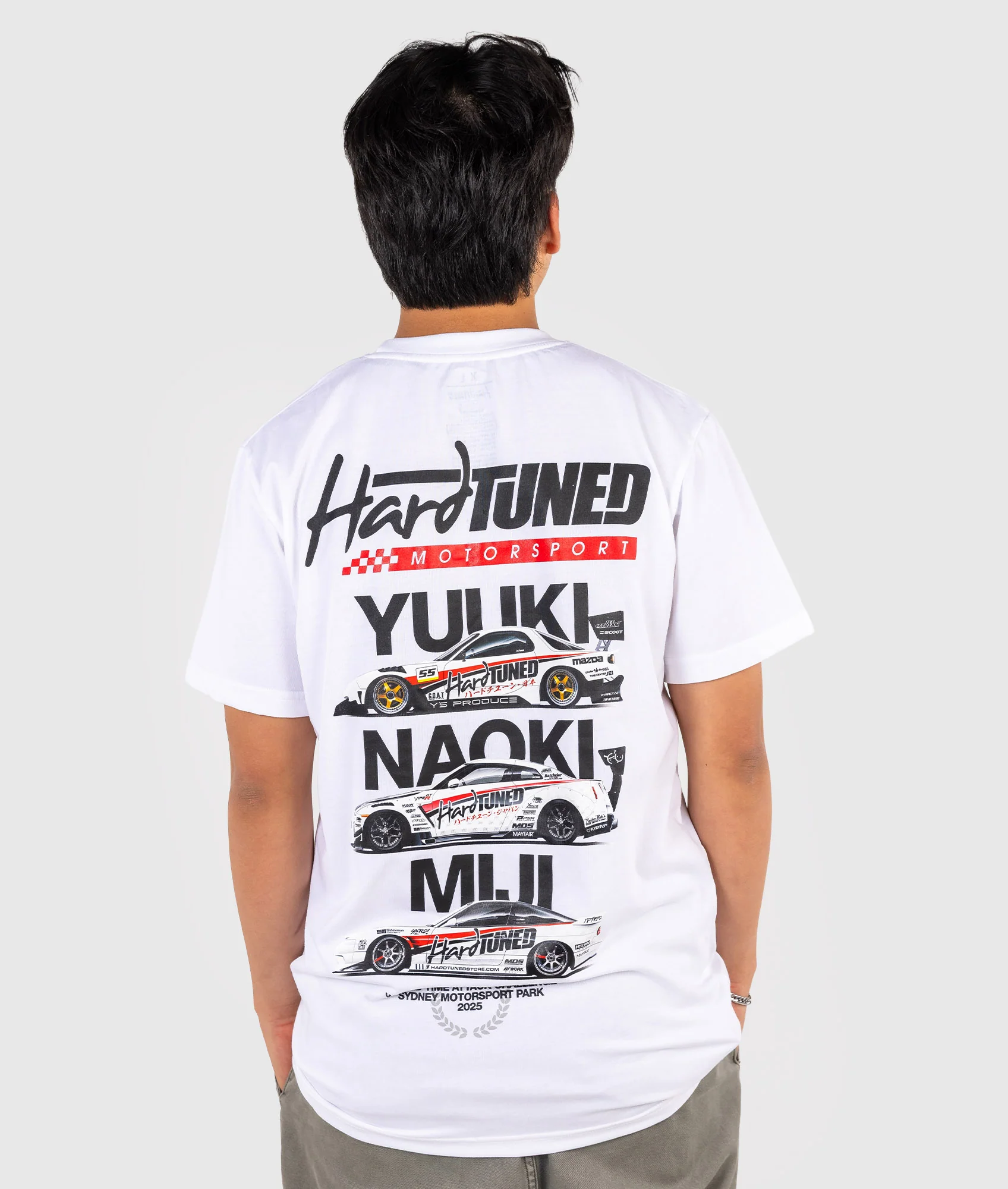 World Time Attack Team Tee - White - Image 4