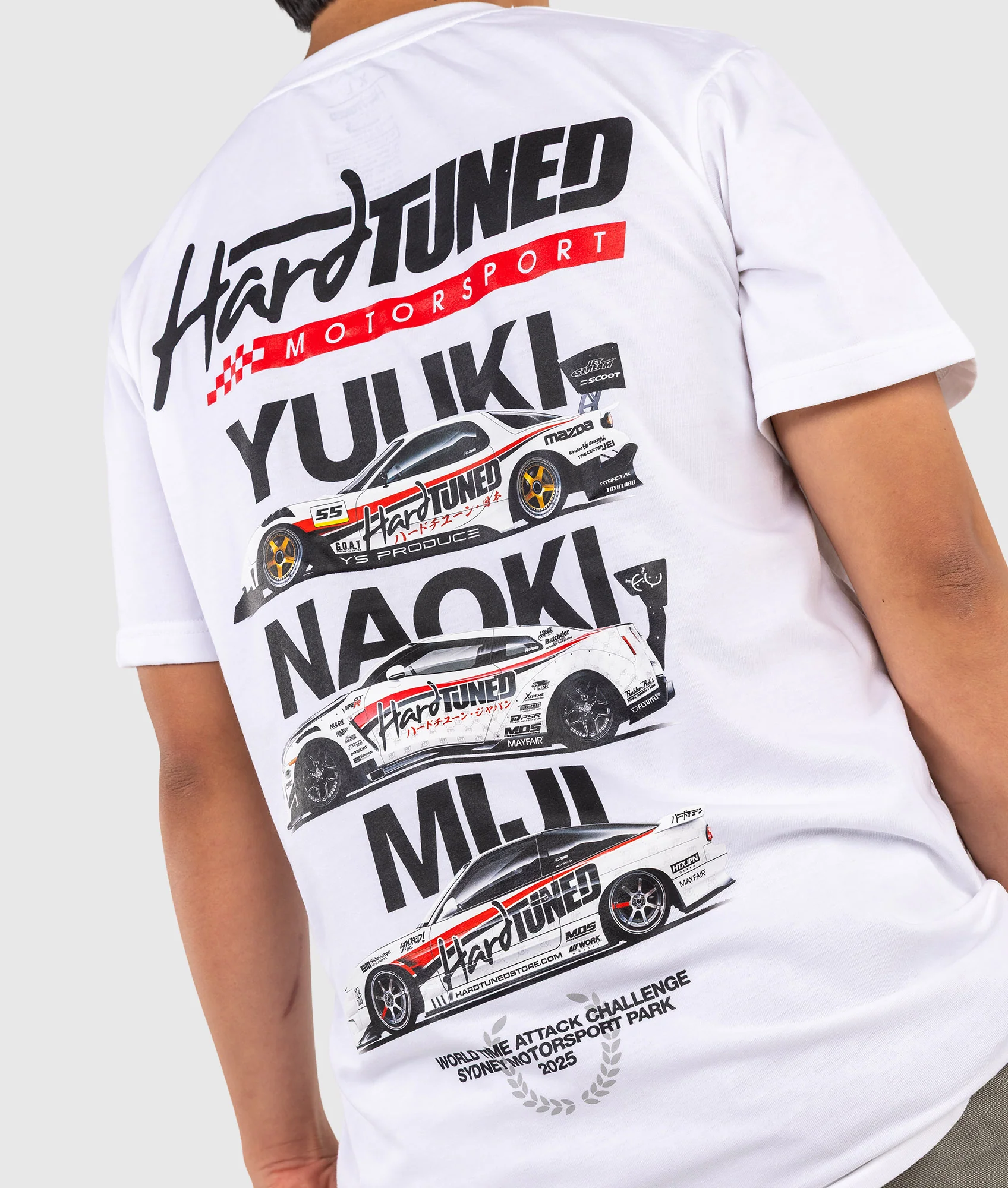 World Time Attack Team Tee - White - Image 5