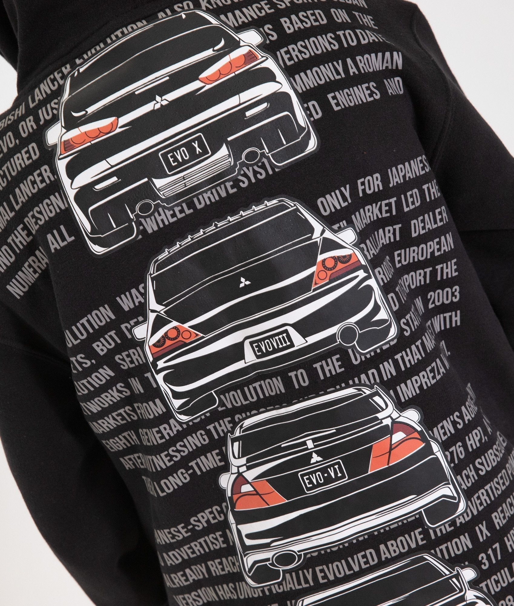 Youth Mitsubishi Evolution Hoodie - Image 4